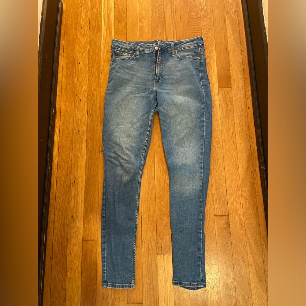 Old Navy Rockstar Super Skinny Secret Slim Pockets Jeans, 12 Long